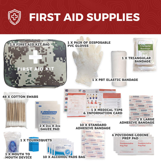 Pre-Packed Bug Out Bag - 72 Hour Kit for 2 People - Bugout Backpack Survival Kit