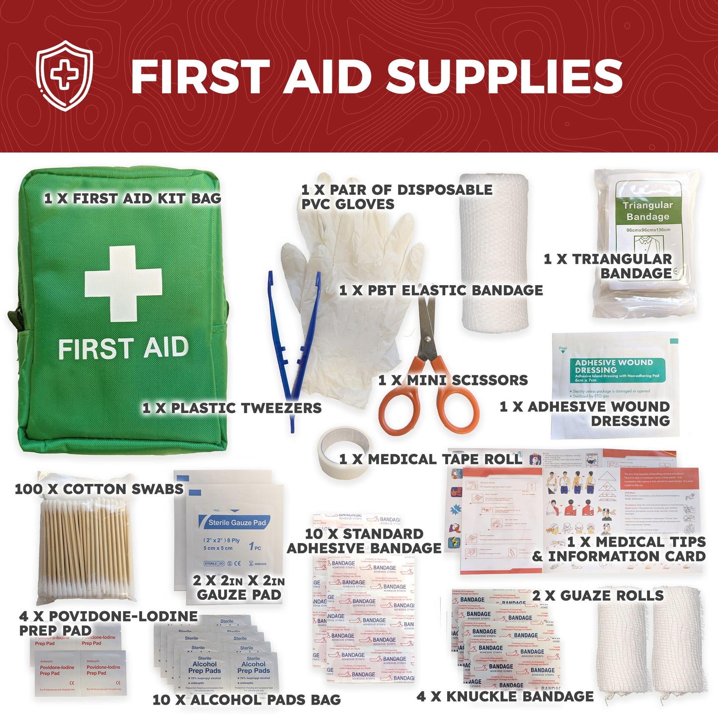 Bug Out Bag Starter Kit - 72 Hour Emergency Kit for 1 Person – Backpack Survival Kit – 50L Tactical Backpack, US Made Food & Water, Medical Supplies & Survival Tools